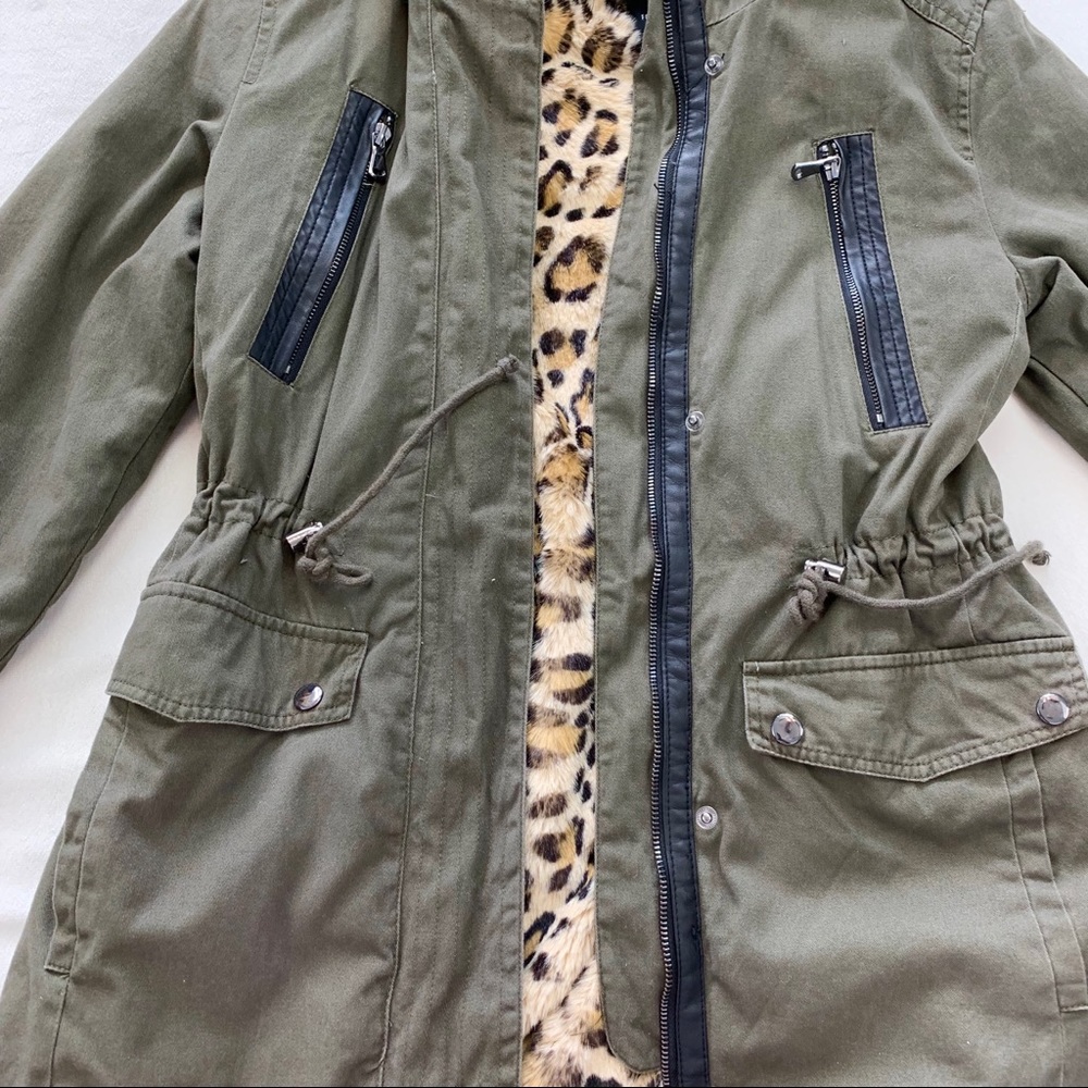 Forever21 Hooded Long Coat - Picture 8 of 8